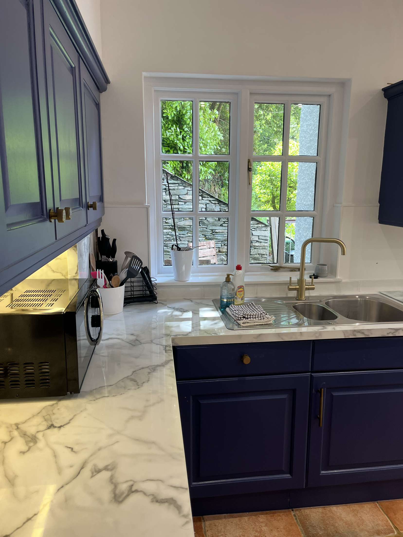Professionally cleaned kitchen
